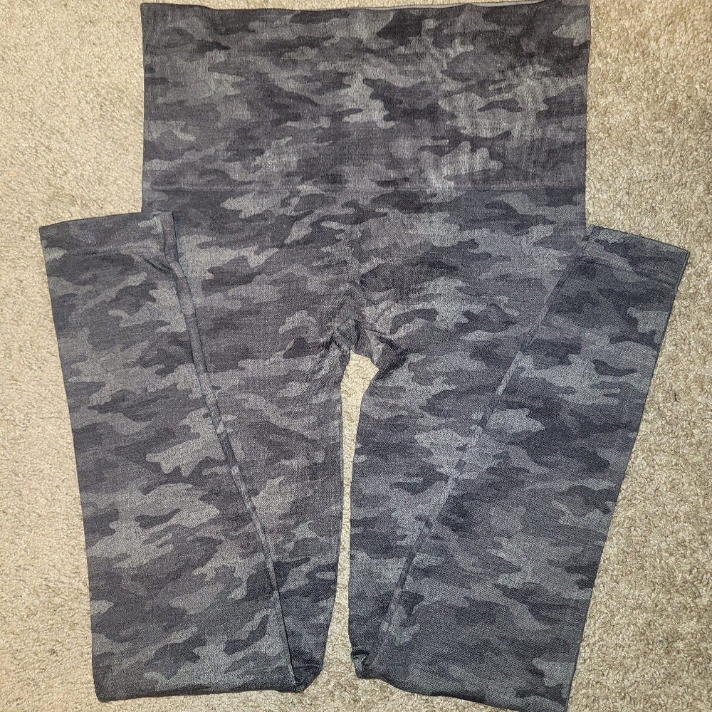 Spanx camo leggings